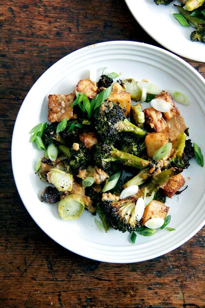 Deb Perelman's Crispy Tofu & Broccoli: Perfect Peanut Pesto